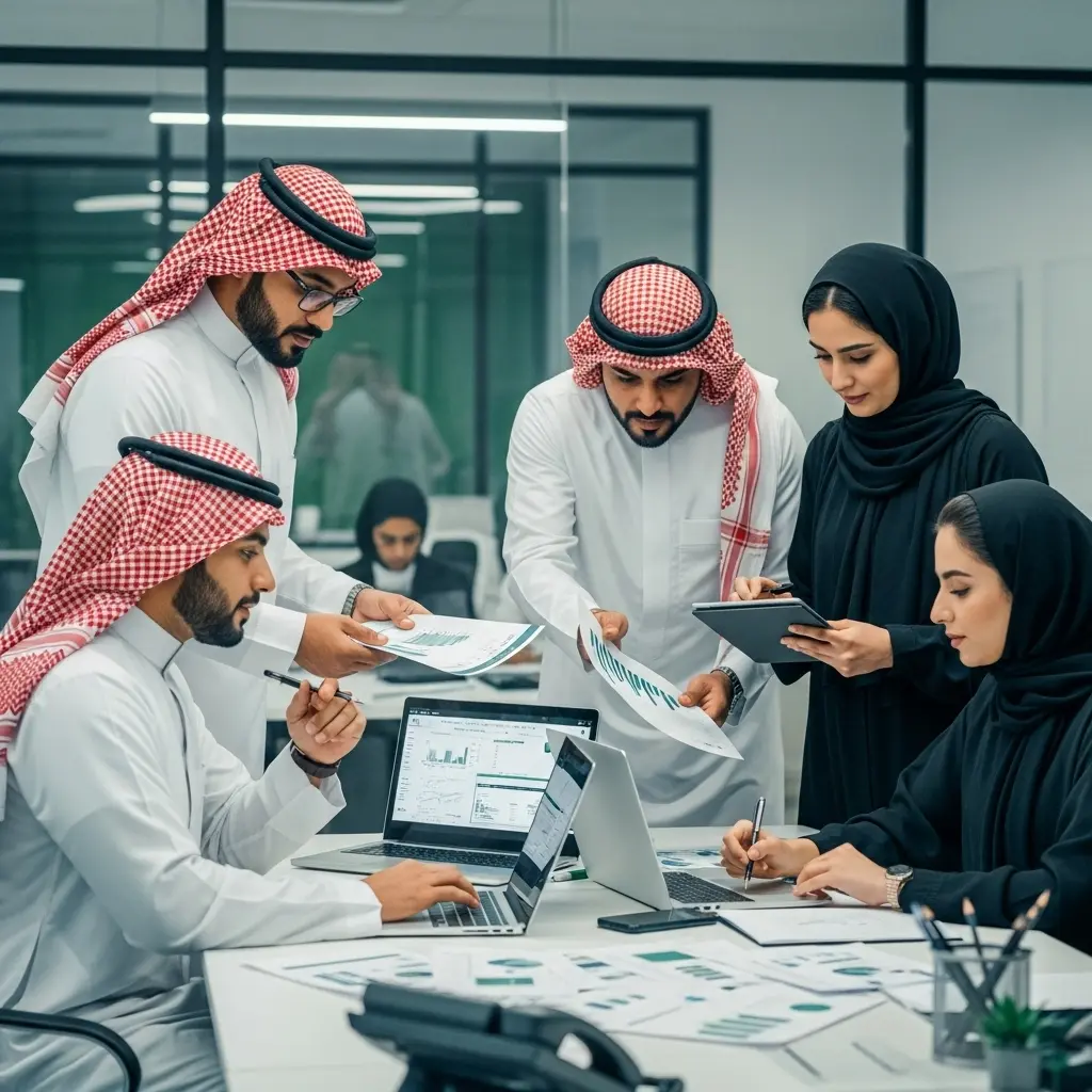 فريق محاسبة محترف