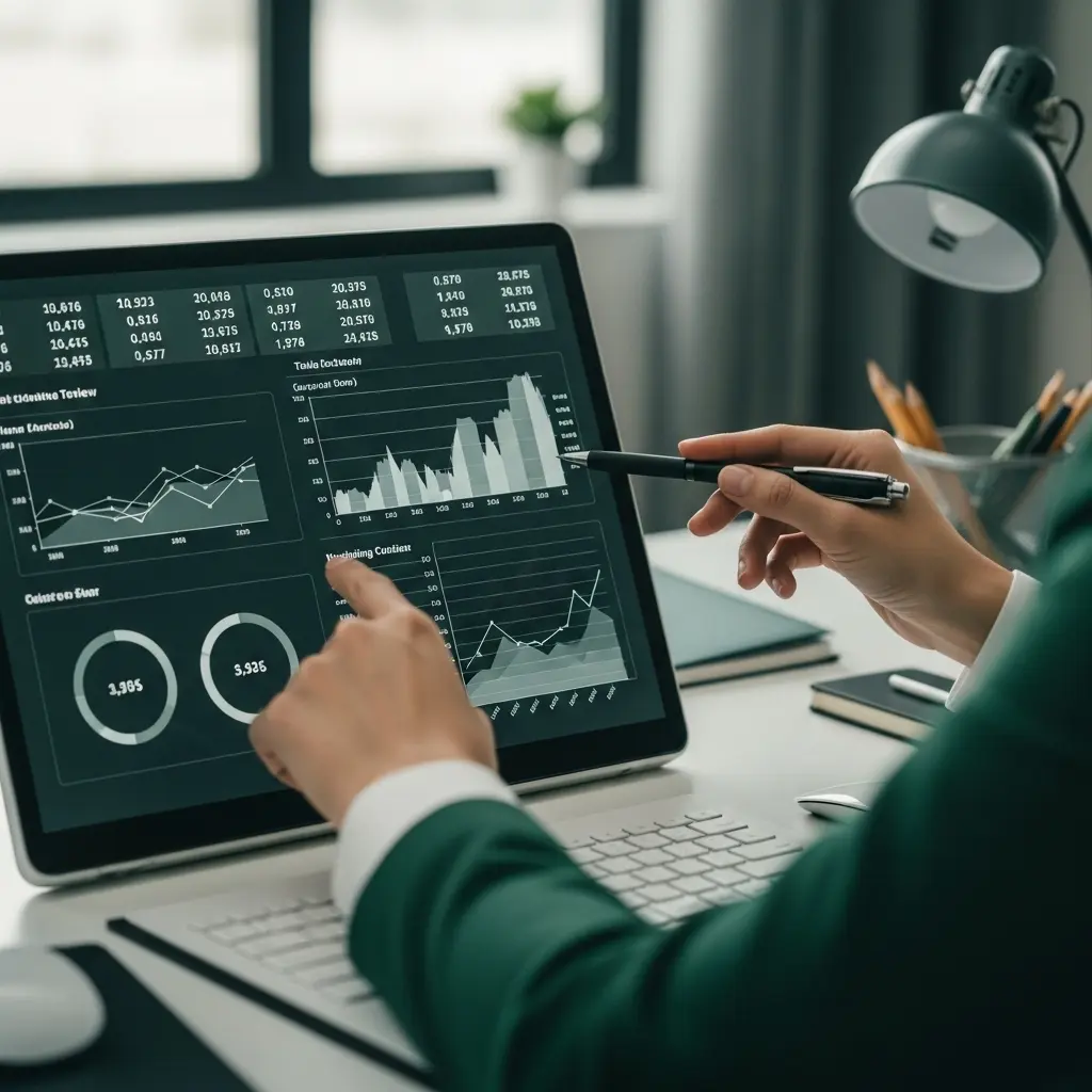 مراجعة وتحليل البيانات المالية